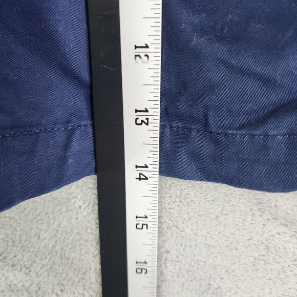 Womens Navy Blue Crown & Ivy Caroline Shorts Flat Front Stretch Size 4 - Picture 7 of 8